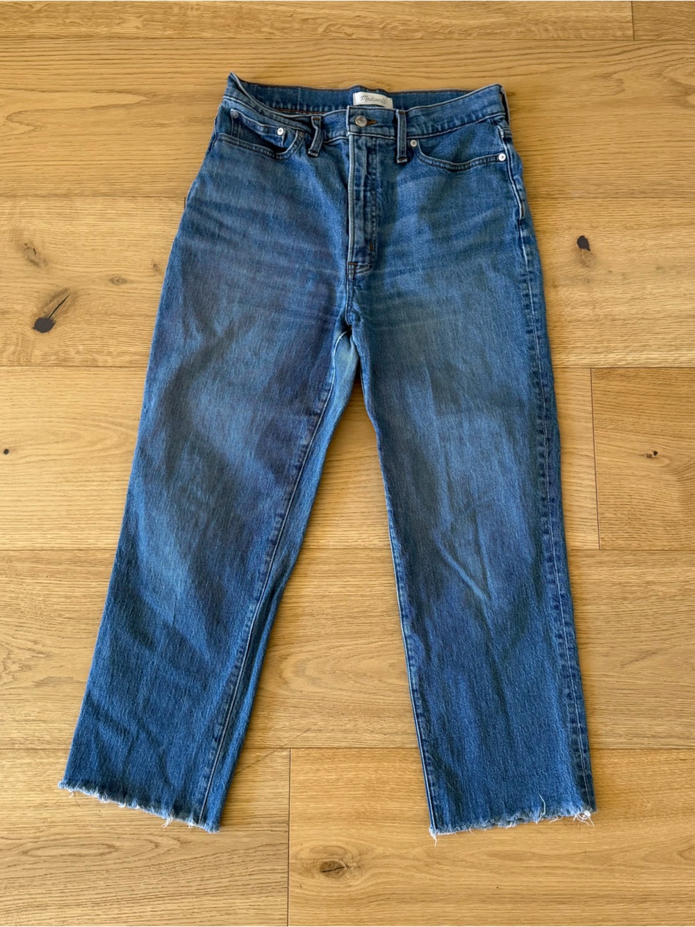 Madewell the perfect vintage straight jean - 30
